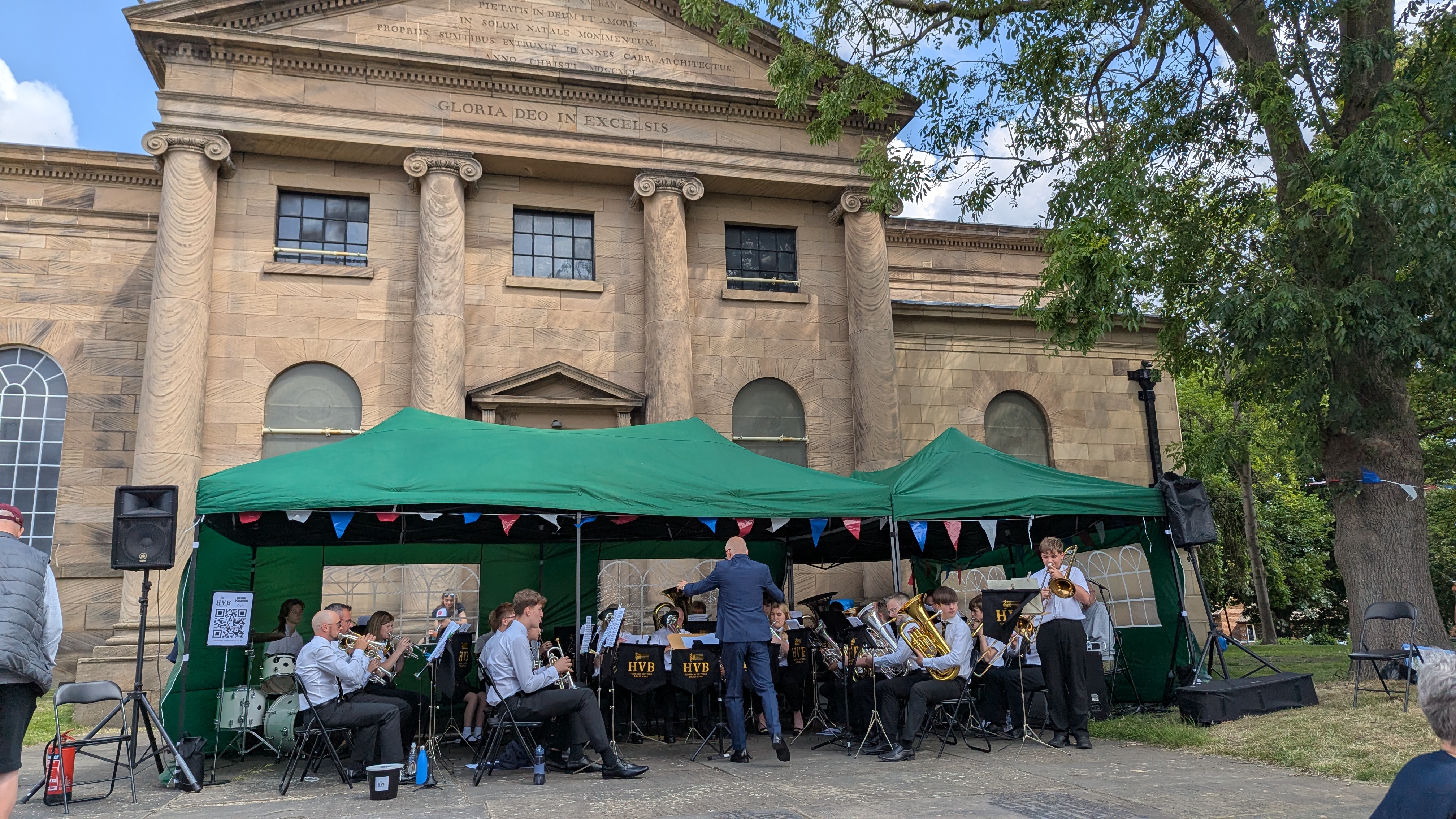 Youth band at Horbury Street Fayre